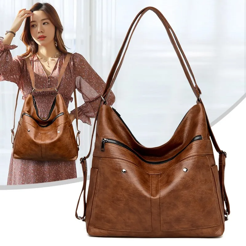 Christmas Gift Vintage Shoulder Crossbody Bags for Women 2021 Lady Tote Bag Luxury Handbags Women Bags Designer High Quality Leather Handbags