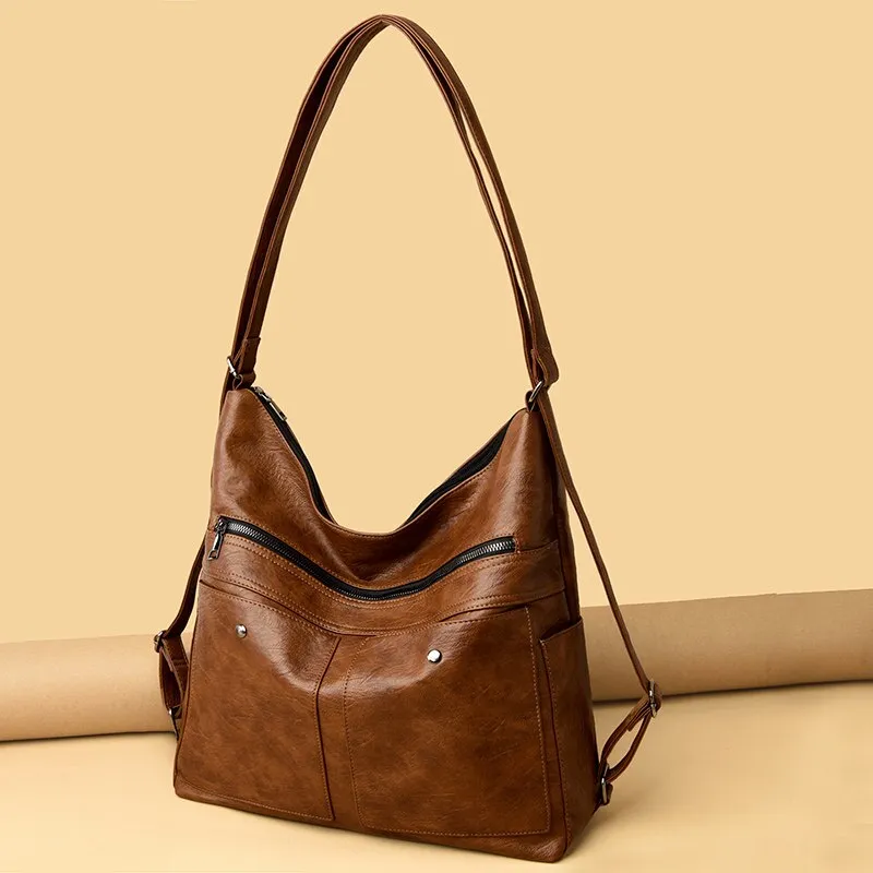 Christmas Gift Vintage Shoulder Crossbody Bags for Women 2021 Lady Tote Bag Luxury Handbags Women Bags Designer High Quality Leather Handbags