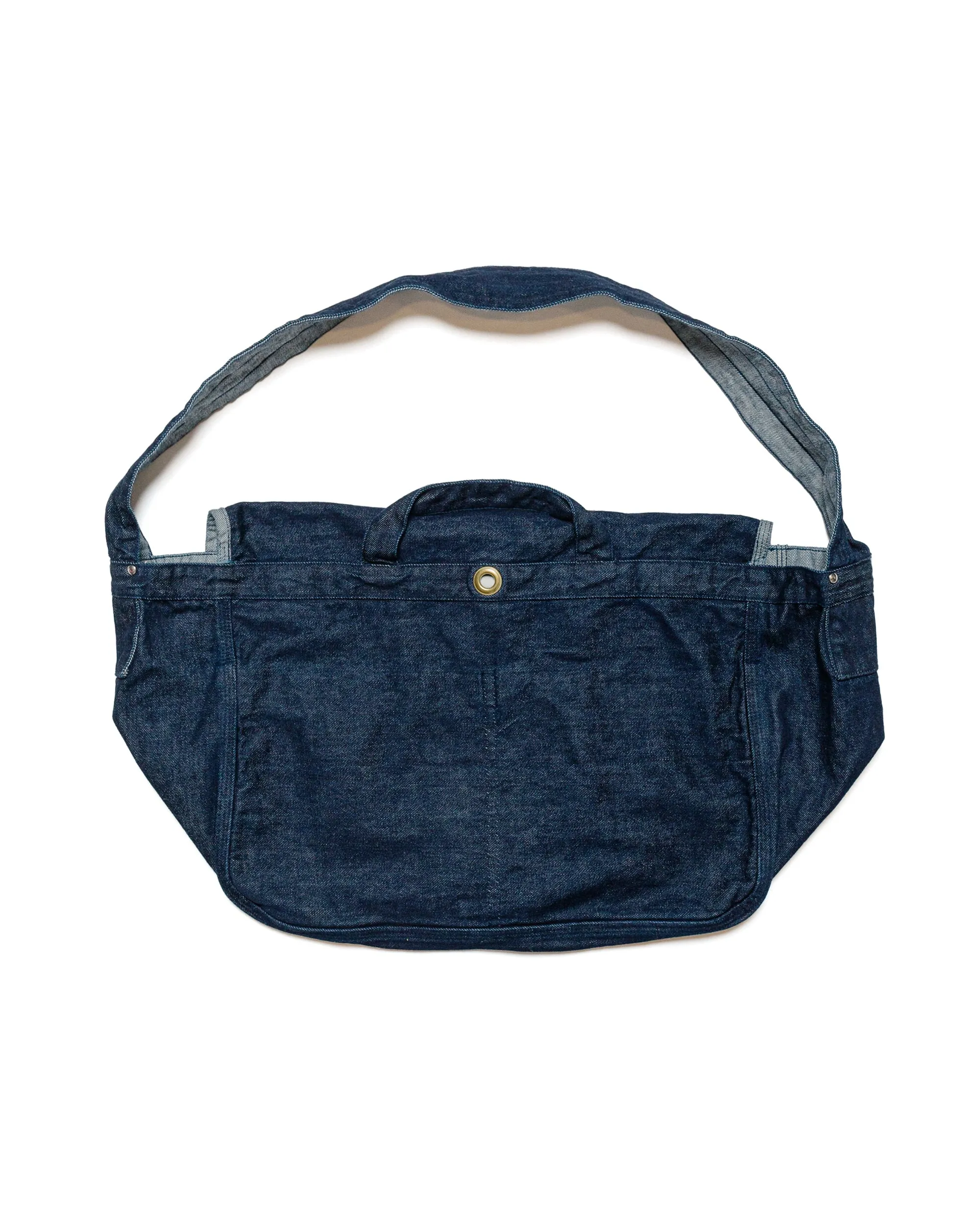 Denime Lot. 302 News Paper Bag No Print Denim Indigo