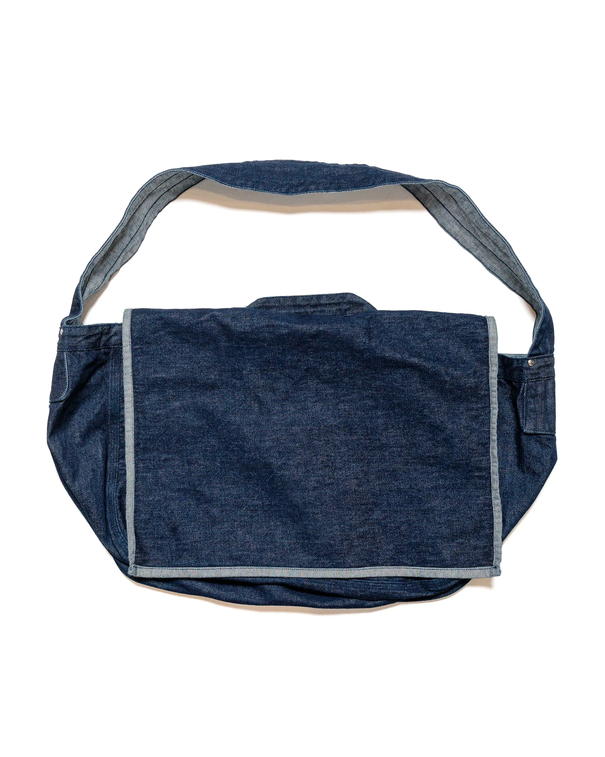 Denime Lot. 302 News Paper Bag No Print Denim Indigo