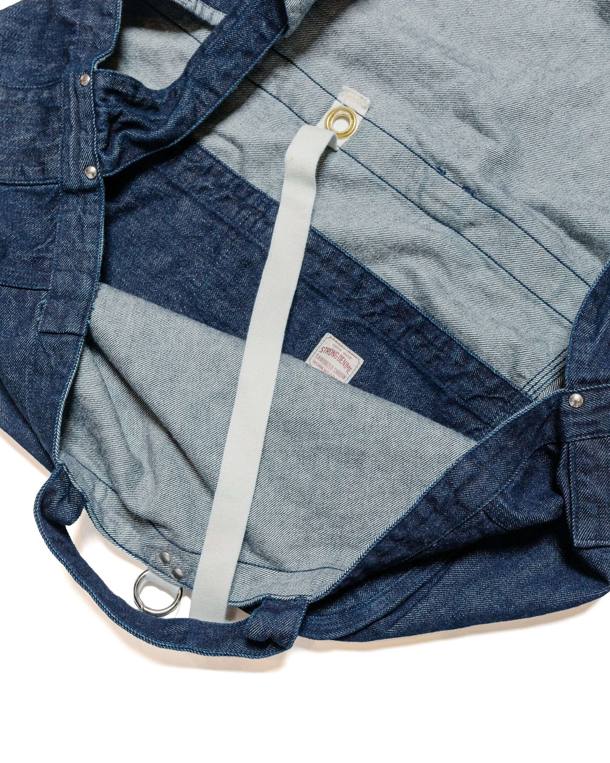 Denime Lot. 302 News Paper Bag No Print Denim Indigo