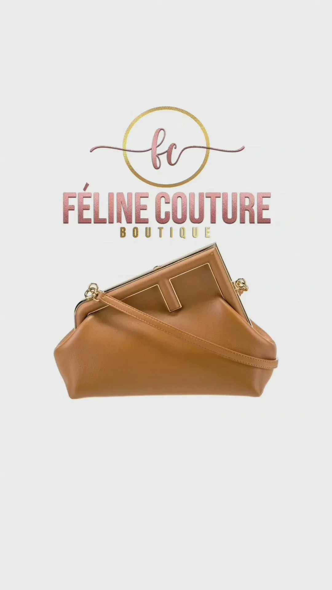Feline Couture Signature Clutch Handbag