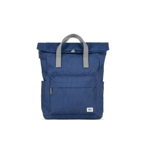 ROKA Canfield B Recycled Canvas Roll-top Backpack – Denim Dark Wash