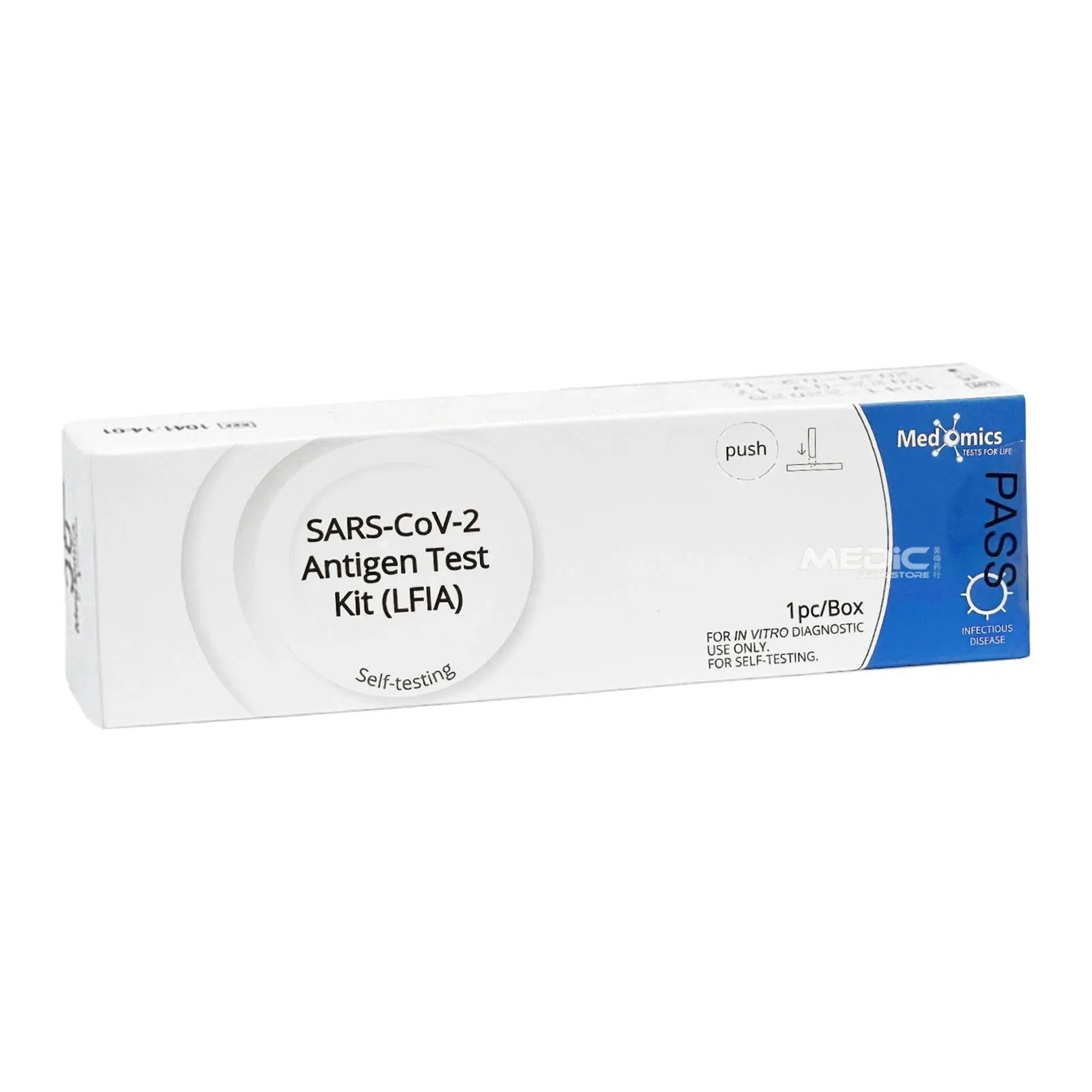 SARS-CoV-2 Rapid Antigen Test Kit Single Use Pack