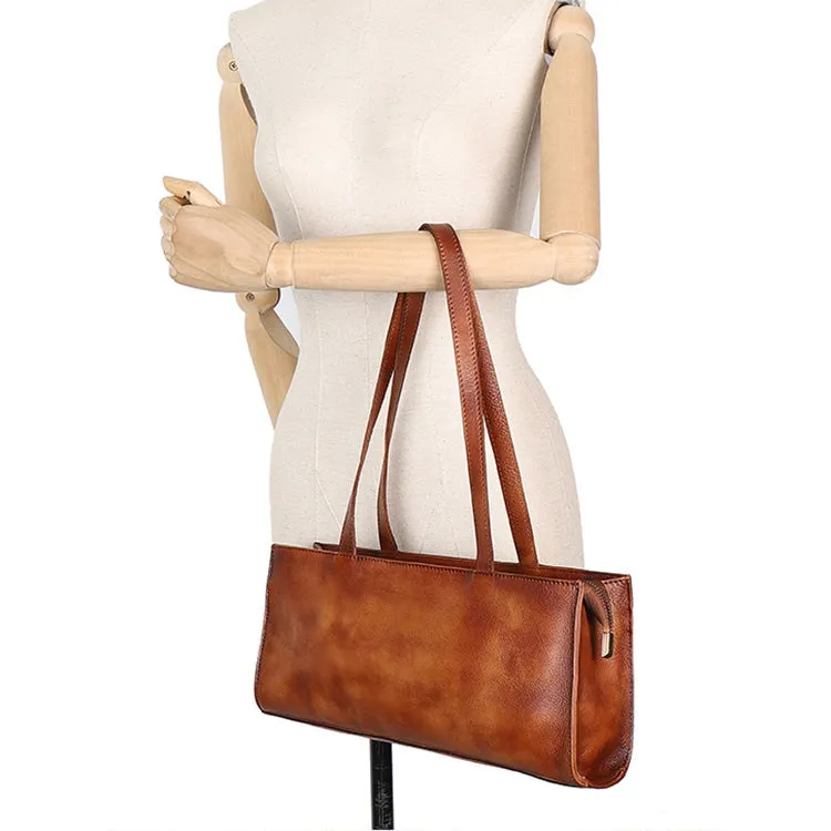 Small Leather Handbag Trendy Shoulder Bags For Women