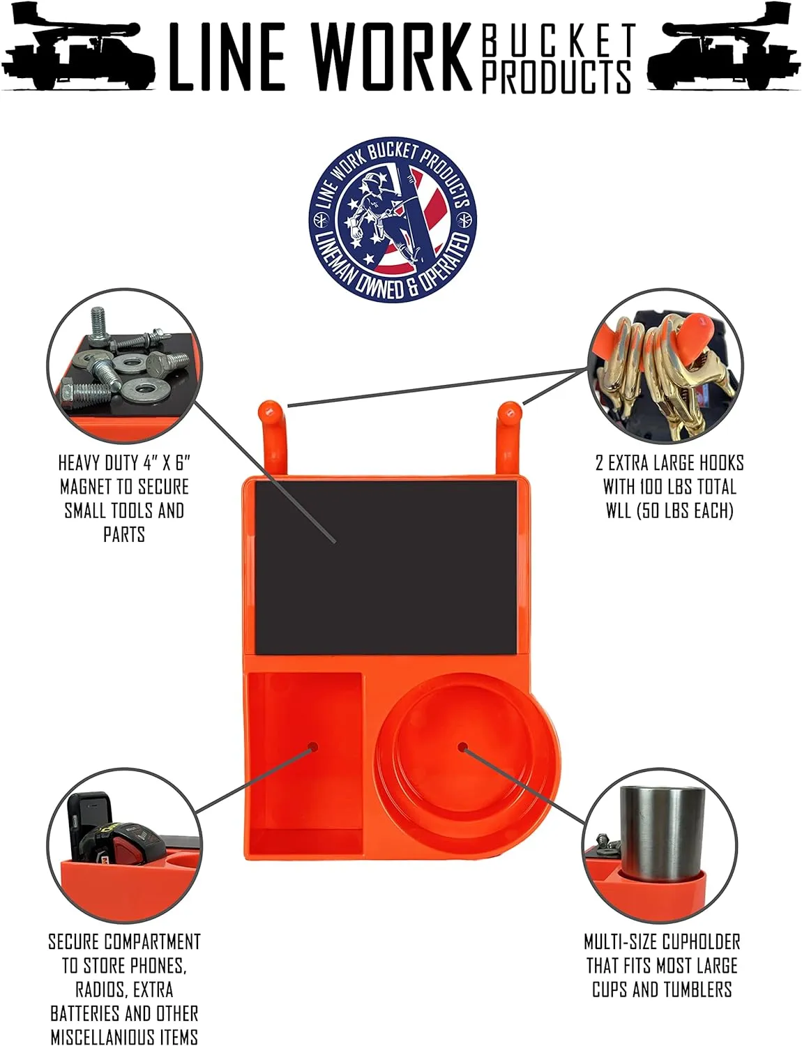 The 4N1 Tool Organizer with Magnet